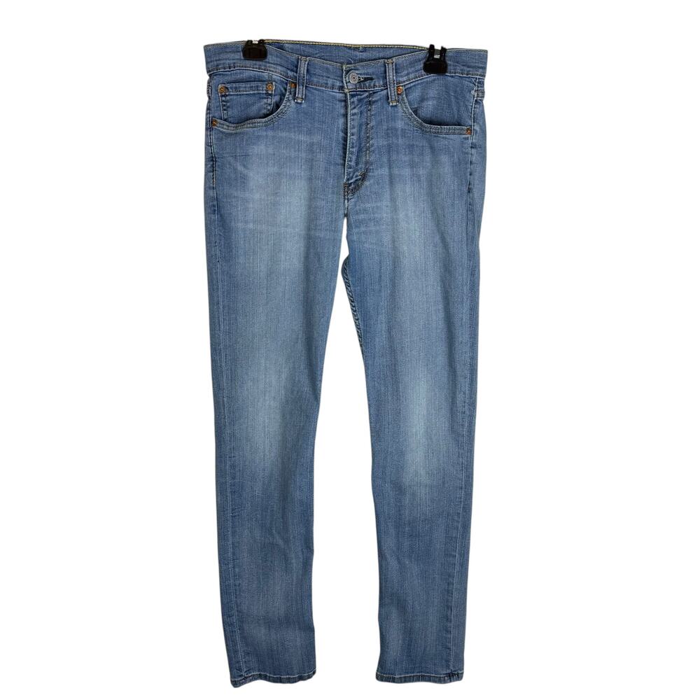 Levi's 511 Jeans Men 32x34 Blue Denim Stretch All Seasons Slim Mid-Rise Straight